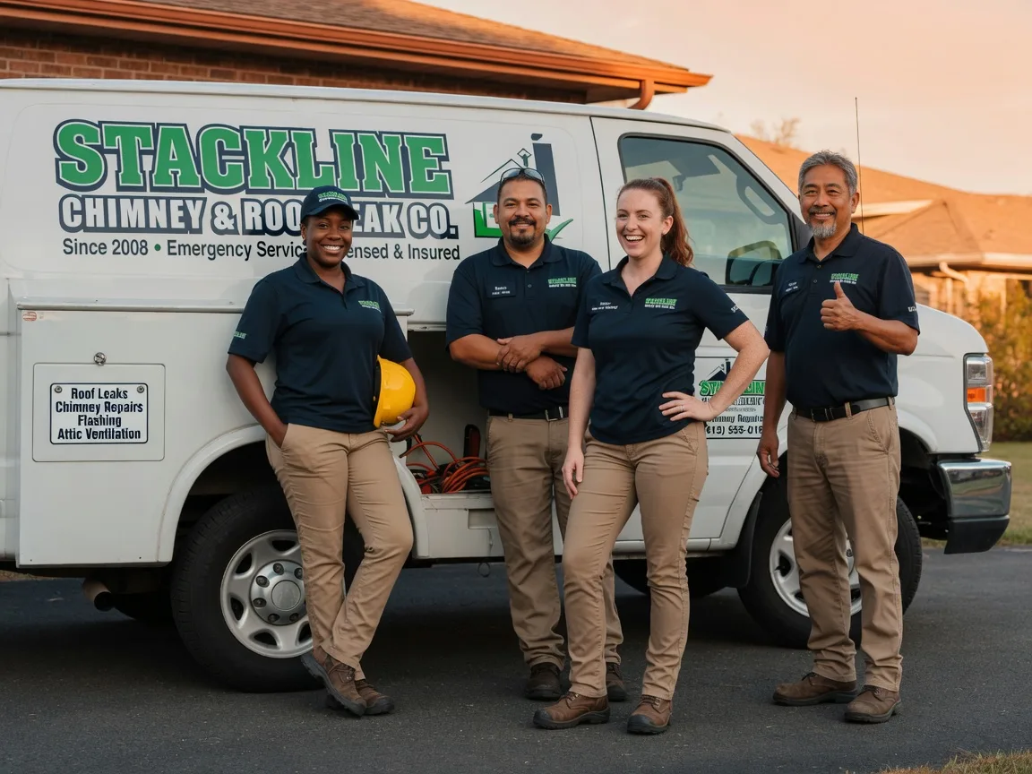 Chimney flashing repair company in Brookville, KS